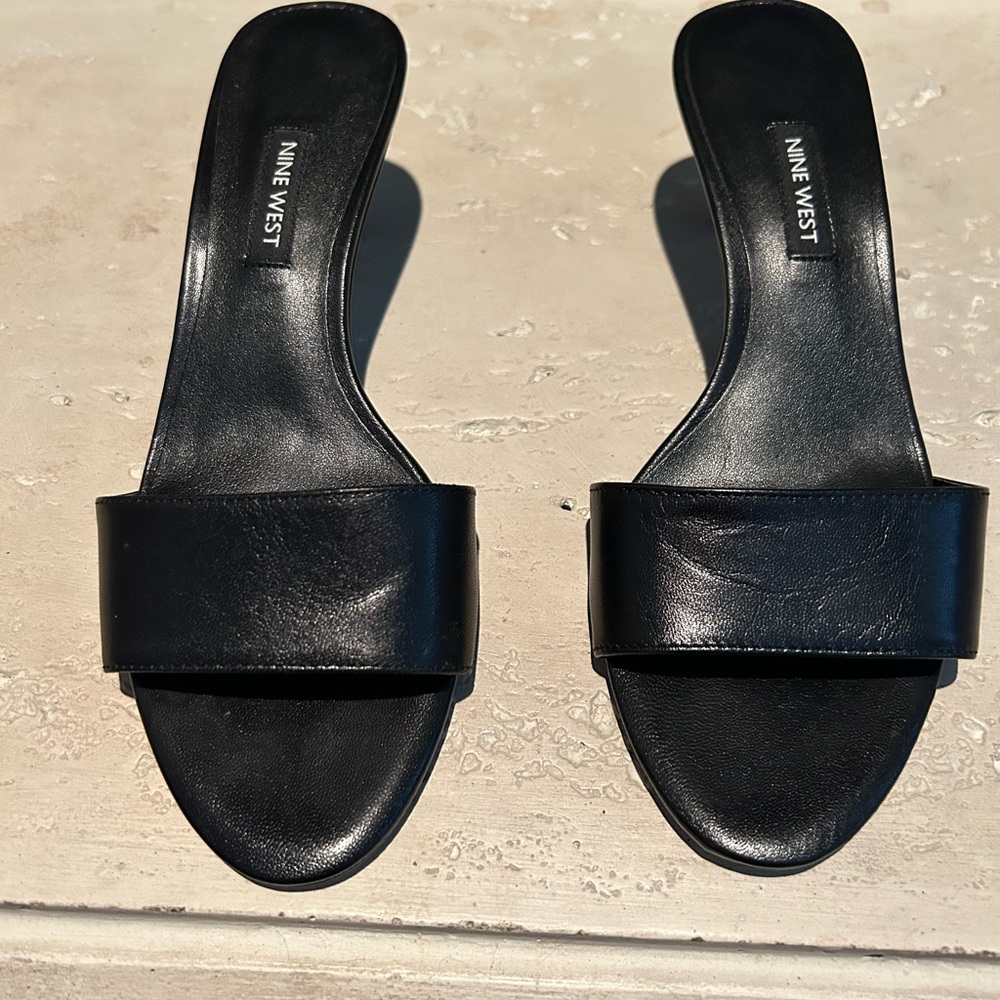 Nine West Black Women's Mules